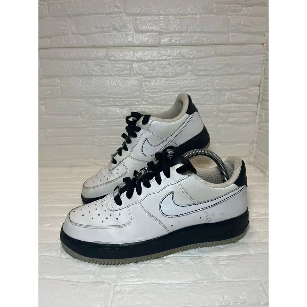NIKE AIR FORCE 1 XXV Low '07 Shoes PATTERSON SQUARE GARDEN White Black